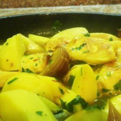 Chicken Tagine With Preserved Lemon  and Potatoes
