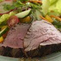 Grilled Spicy Filet Mignon Salad with Ginger-Lime Dressing (Bobby Flay)