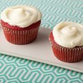 Red Velvet Cupcakes with Cream Cheese Frosting (Paula Deen)