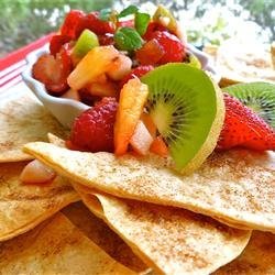 Annie's fruit salsa and cinnamon chips recipe