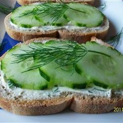 Cucumber Sandwiches III recipe