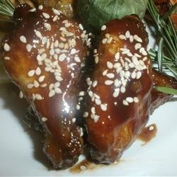 Caramelized Chicken Wings recipe