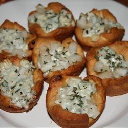 Blue Cheese and Pear Tartlets recipe