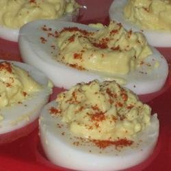 Cajun Deviled Eggs recipe