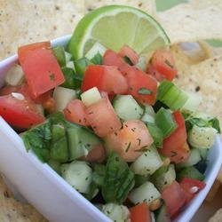 Cool Cucumber Salsa recipe