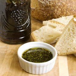 Spicy Oil and Vinegar Bread Dip recipe