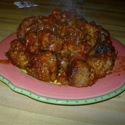 BBQ Cola Meatballs recipe