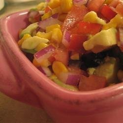 Tomato, Corn and Avocado Salsa recipe