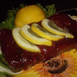Lemon Barbeque Meatloaf recipe