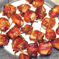 Bacon Wrapped Water Chestnuts II recipe
