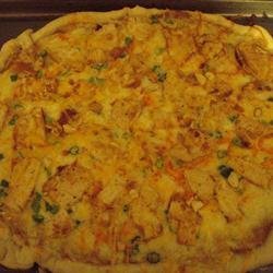Satay Chicken Pizza recipe