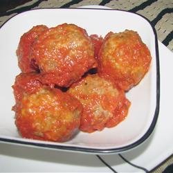 Three Animal Italian Meatballs recipe