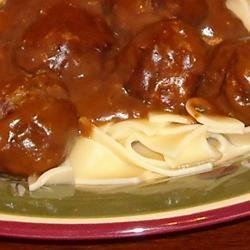 Smothered Meatballs recipe