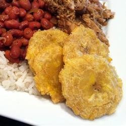 Puerto Rican Tostones (Fried Plantains) recipe