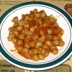 Pakistani Spicy Chickpeas recipe