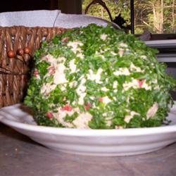 April's Roasted Red Pepper Cheese Ball recipe