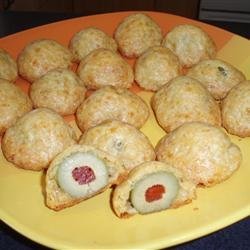 Cheddar and Olive Balls recipe
