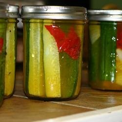 Summertime Sweet Pickles recipe