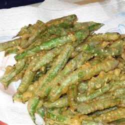 Sesame Tempura Green Beans recipe