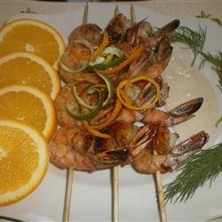 Spicy Shrimp Skewers recipe