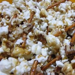 Caramel Corn Snack Mix recipe