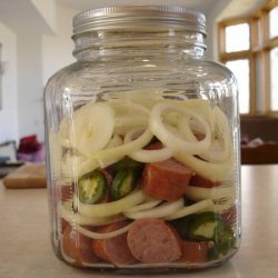 Pickled Sausage recipe