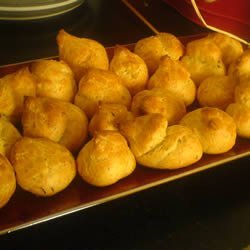 Cheese Puffs (Gougeres) recipe