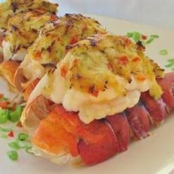 Crab Stuffed Lobster Rayna recipe
