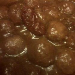 Cranberry Chipotle Meatballs recipe