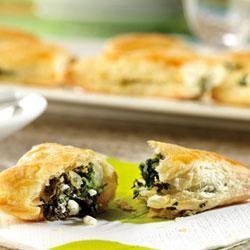 Spinach and Feta Mini-Calzones recipe