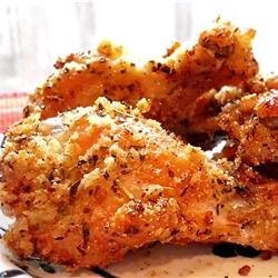 Oven Fried Chicken Wings recipe