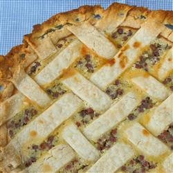 Sour Cream Gooseberry Pie recipe