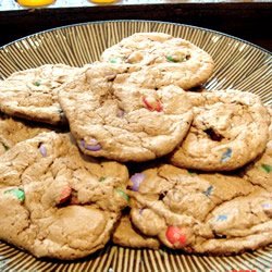 Fluffy Chocolate M&M(TM) Cookies recipe