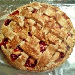 Caramel Apple Cranberry Pie recipe