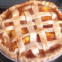 Freezer Peach Pie Filling recipe