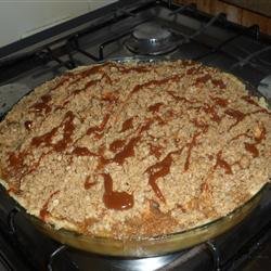 Caramel Apple Crumble Pie recipe
