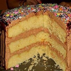 Yellow Clooney Cake recipe