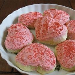 Pink Icing Cookies recipe