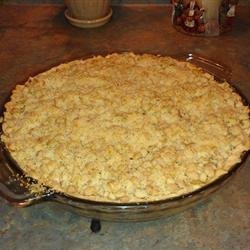 Sour Cream Pear Pie recipe