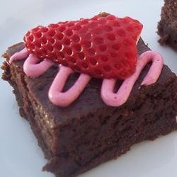 Strawberry Brownies recipe