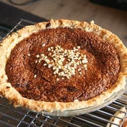 Chocolate Walnut Pie recipe