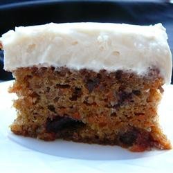 Cranberry Carrot Cake recipe