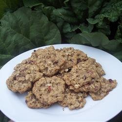 Rhubarb Drop Cookies recipe
