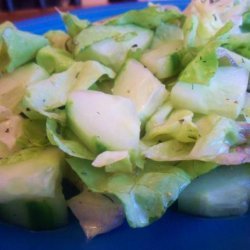 Cucumber Iceberg Salad recipe