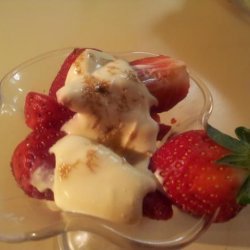 Creamy Strawberries recipe
