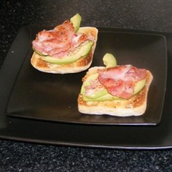 Avocado and Lime With Bacon on Toast recipe