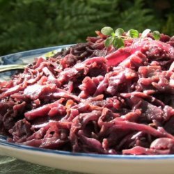 German Rotkohl - Spiced Red Cabbage With Apples and Wine recipe
