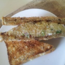 British-Style Cheese and Onion Sandwich for 2 recipe