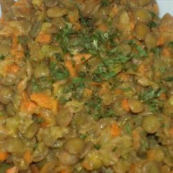 Crunchy Lentil Salad recipe