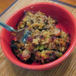 Cranberry, Sausage, and Apple Stuffing recipe